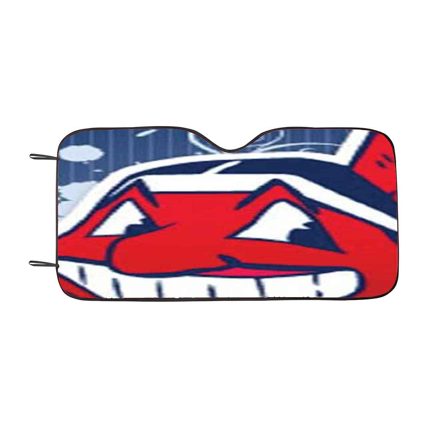 Cleveland Indians Pinstripes Car Windshield Sunshade