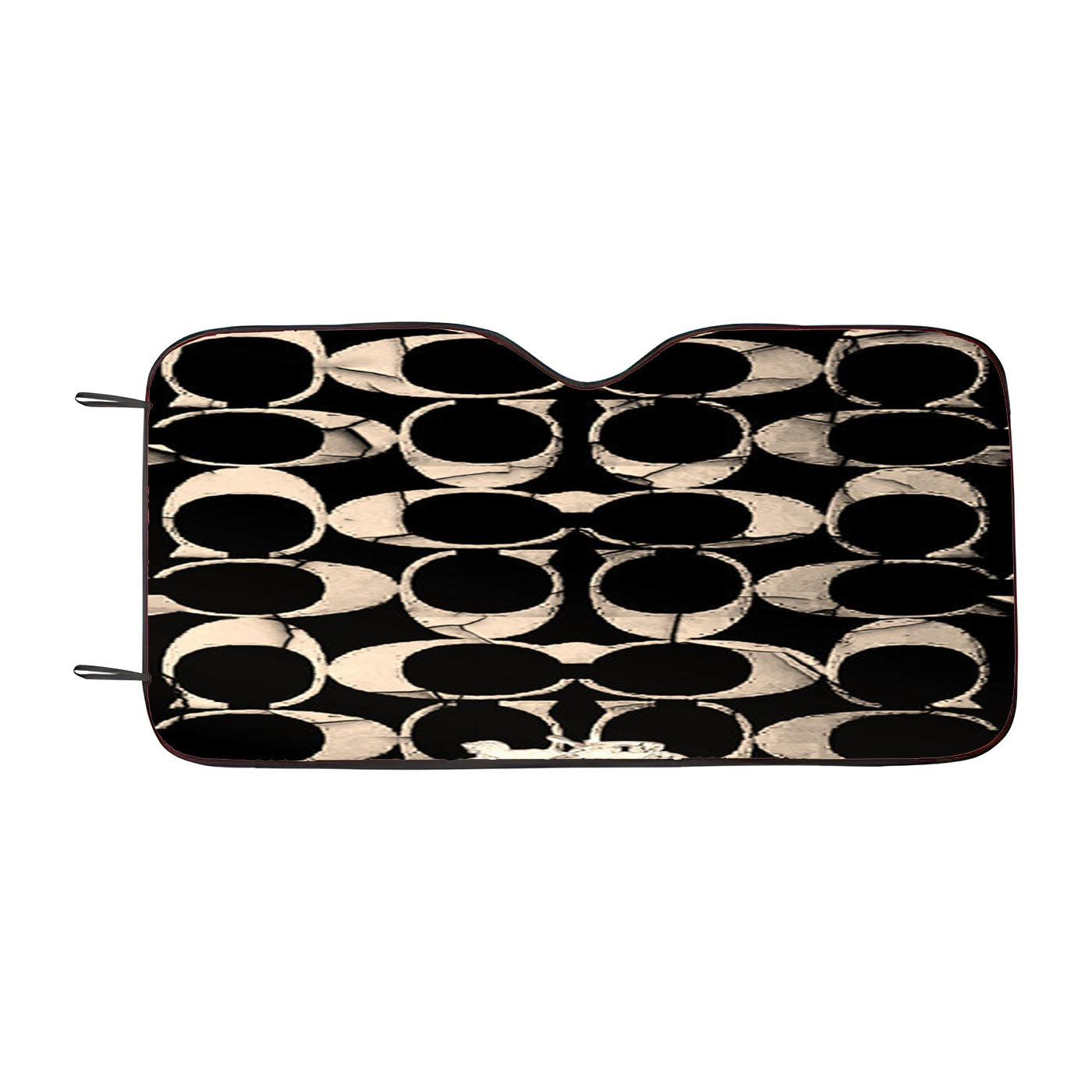 Coach Black New 889 Car Windshield Sunshade
