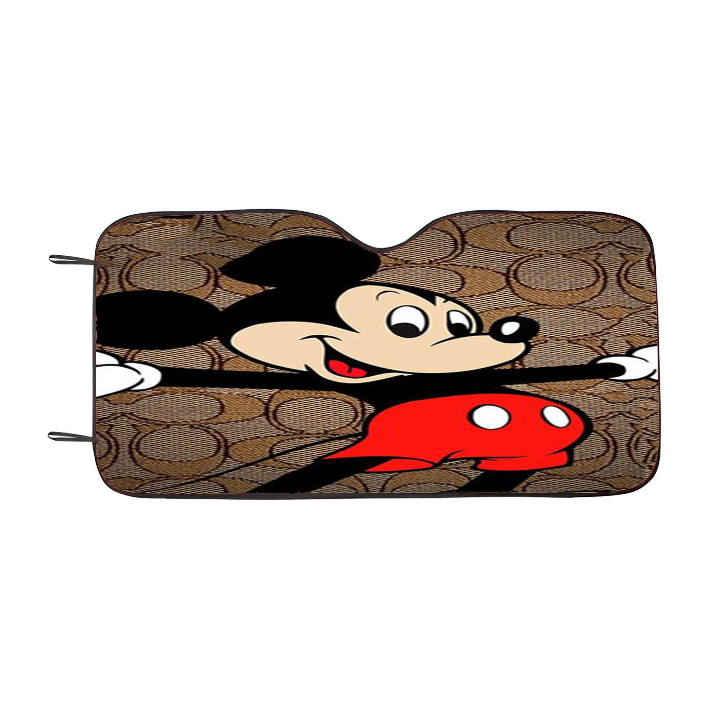 Coach Brown Mickey Mouse 2 Car Windshield Sunshade