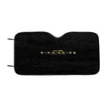 Coach New York Black Leather Car Windshield Sunshade