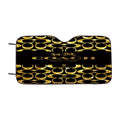 Coach New York Golden Car Windshield Sunshade