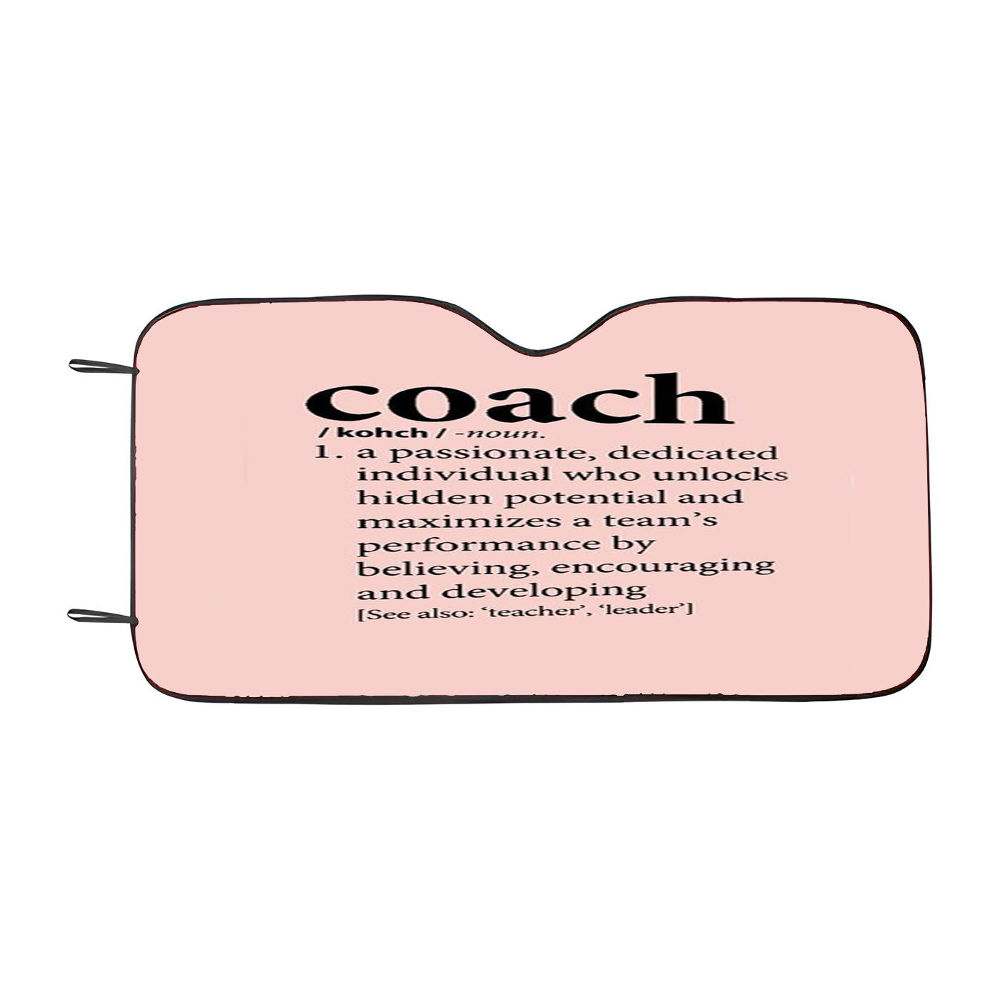 Coach Passionate Car Windshield Sunshade