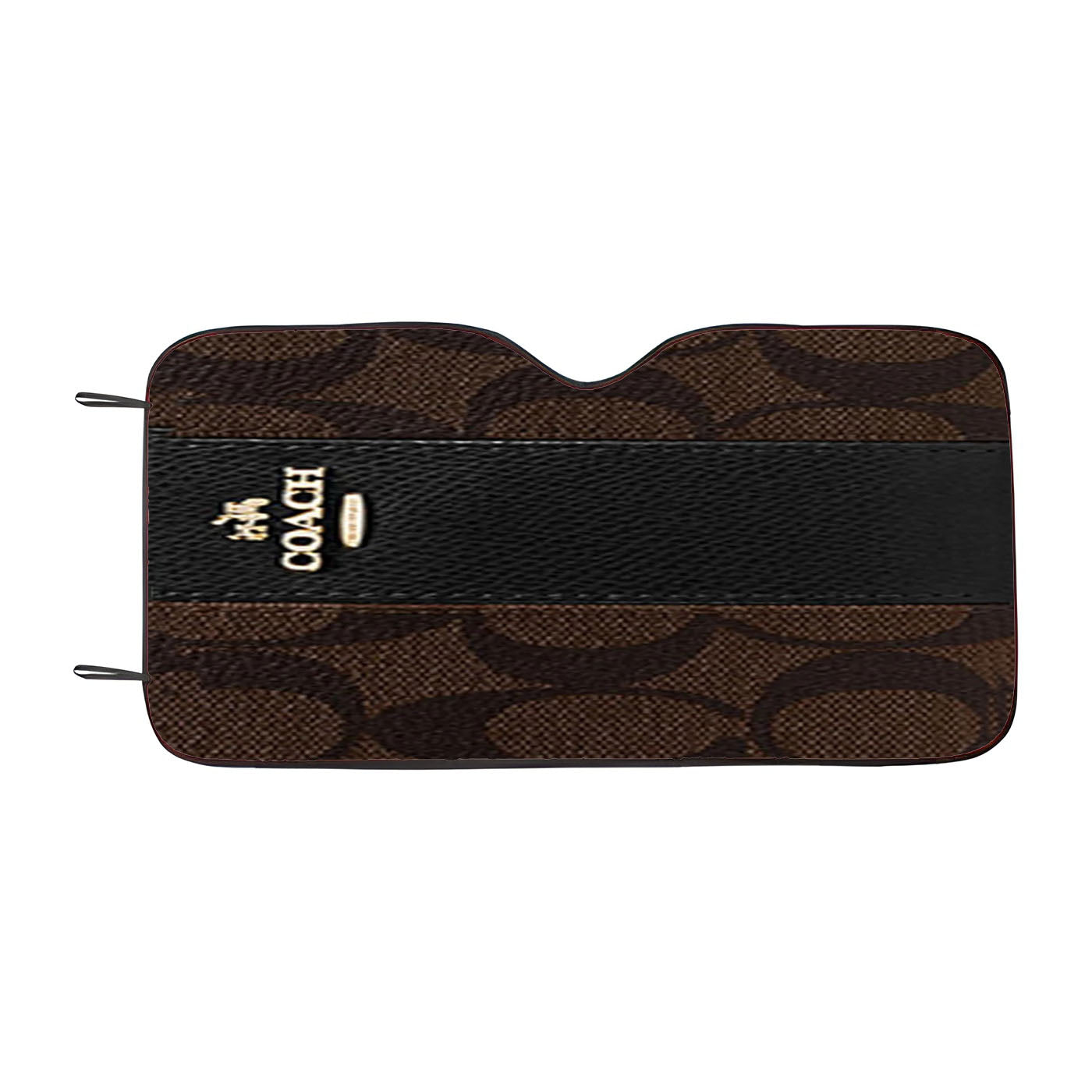 Coach Wallet Pattern Car Windshield Sunshade