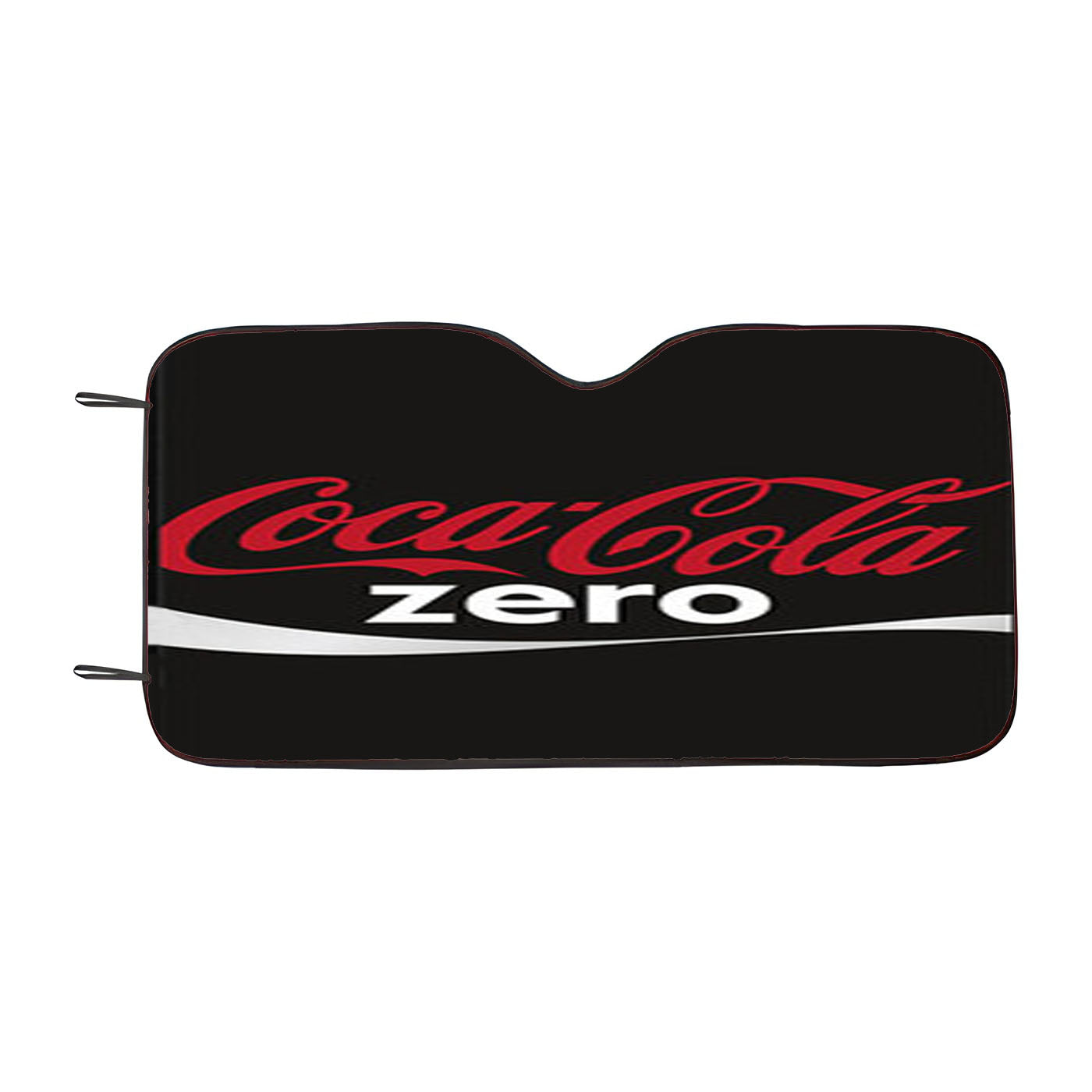 Coca Cola Zero Black Car Windshield Sunshade