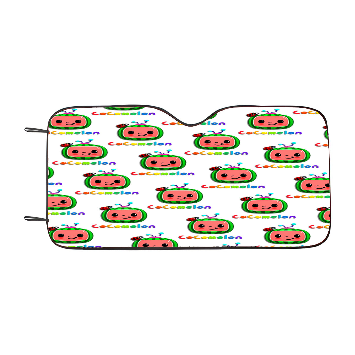 Cocomelon Pattern Car Windshield Sunshade