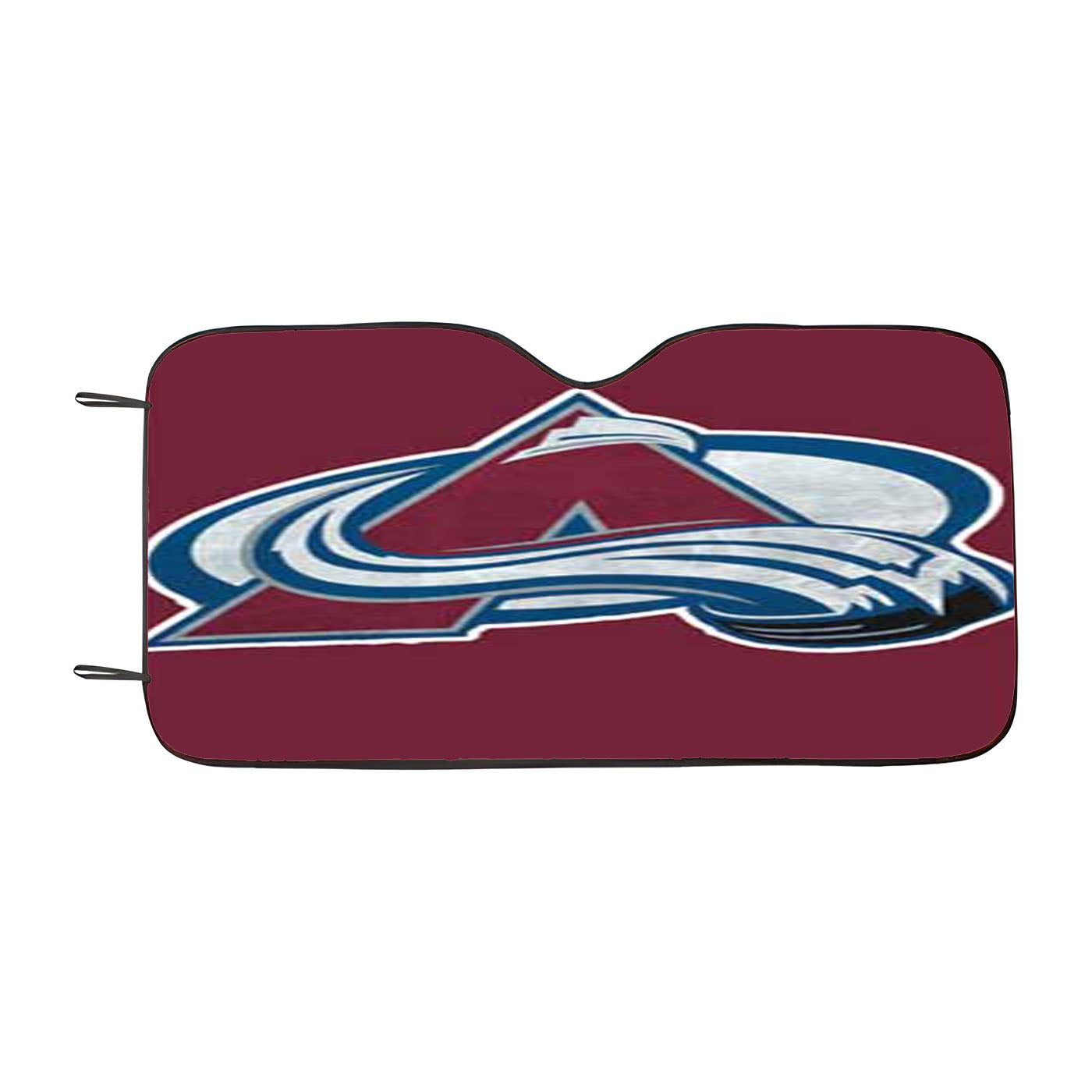 Colorado Avalanche Big Logo Rough Car Windshield Sunshade