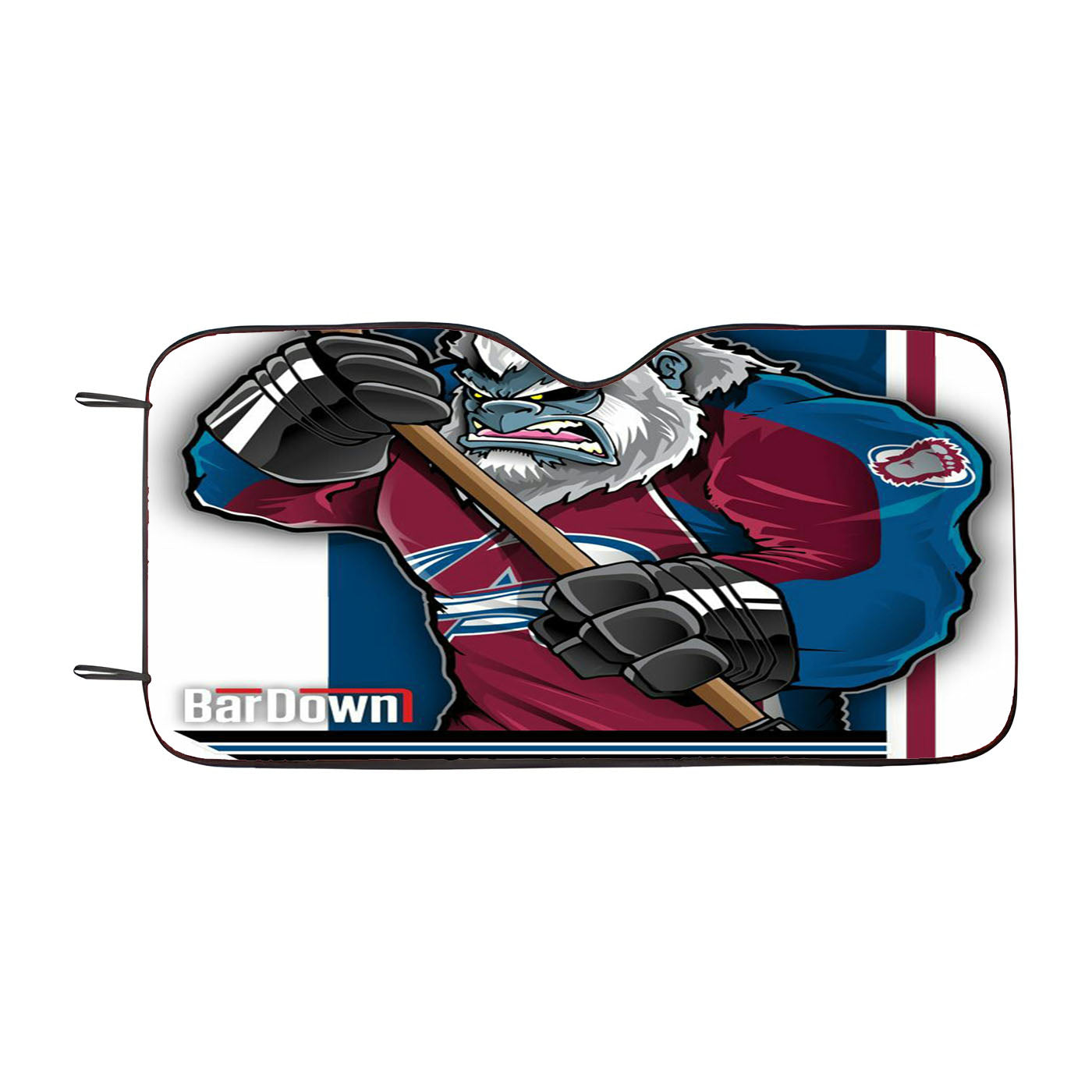 Colorado Avalanche Hockey Car Windshield Sunshade