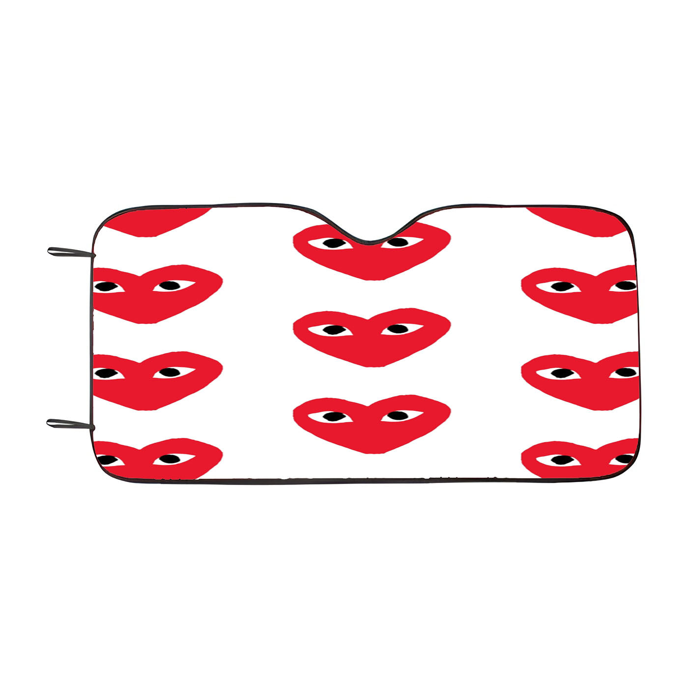 Comme Des Garcons Bape Pattern Car Windshield Sunshade