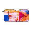 Contemporary Painting Pattern Car Windshield Sunshade