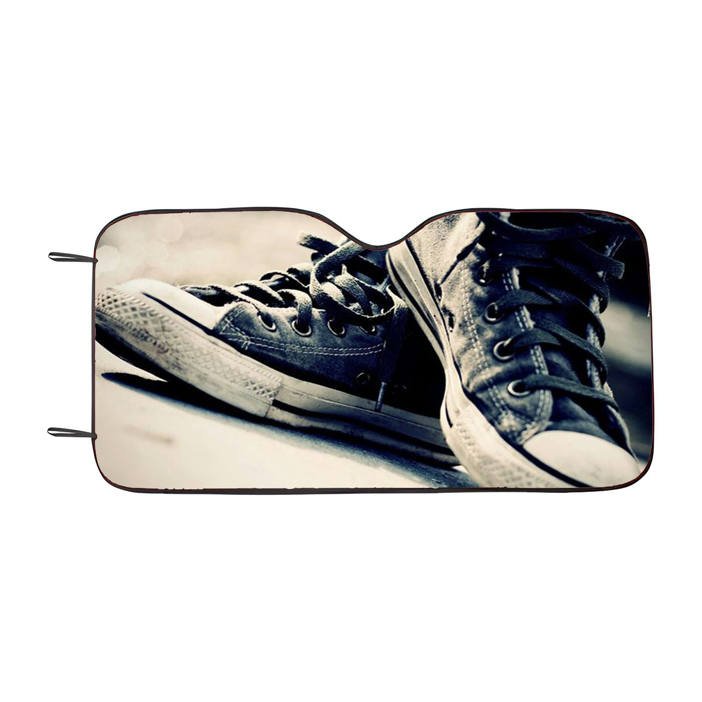 Converse Shoes Car Windshield Sunshade
