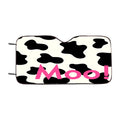 Cow Moo Pattern Car Windshield Sunshade