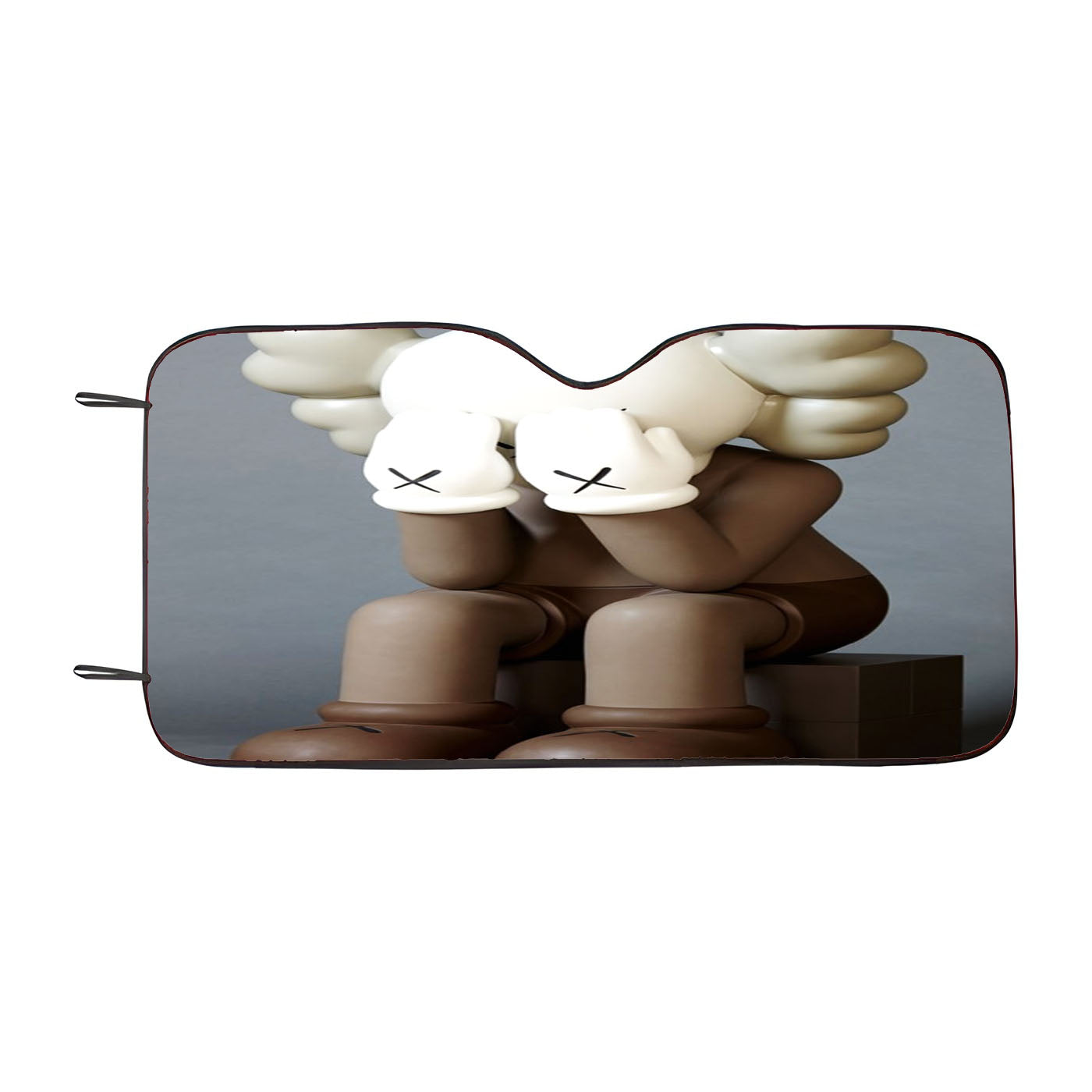 Crying Kaws Car Windshield Sunshade