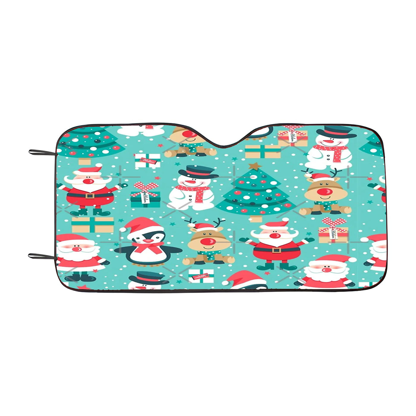 Cute Christmas Car Windshield Sunshade