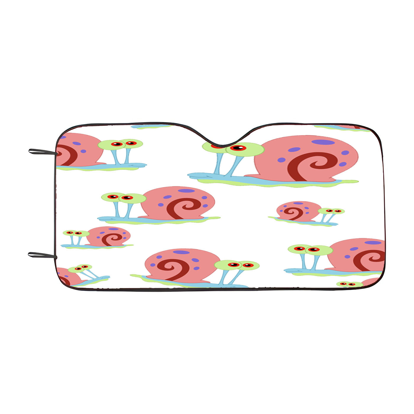 Cute Gary Spongebob Squarepants Pattern Car Windshield Sunshade