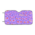 Cute Gengar Pattern Car Windshield Sunshade