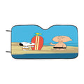 Cute Snoopy Dog Car Windshield Sunshade