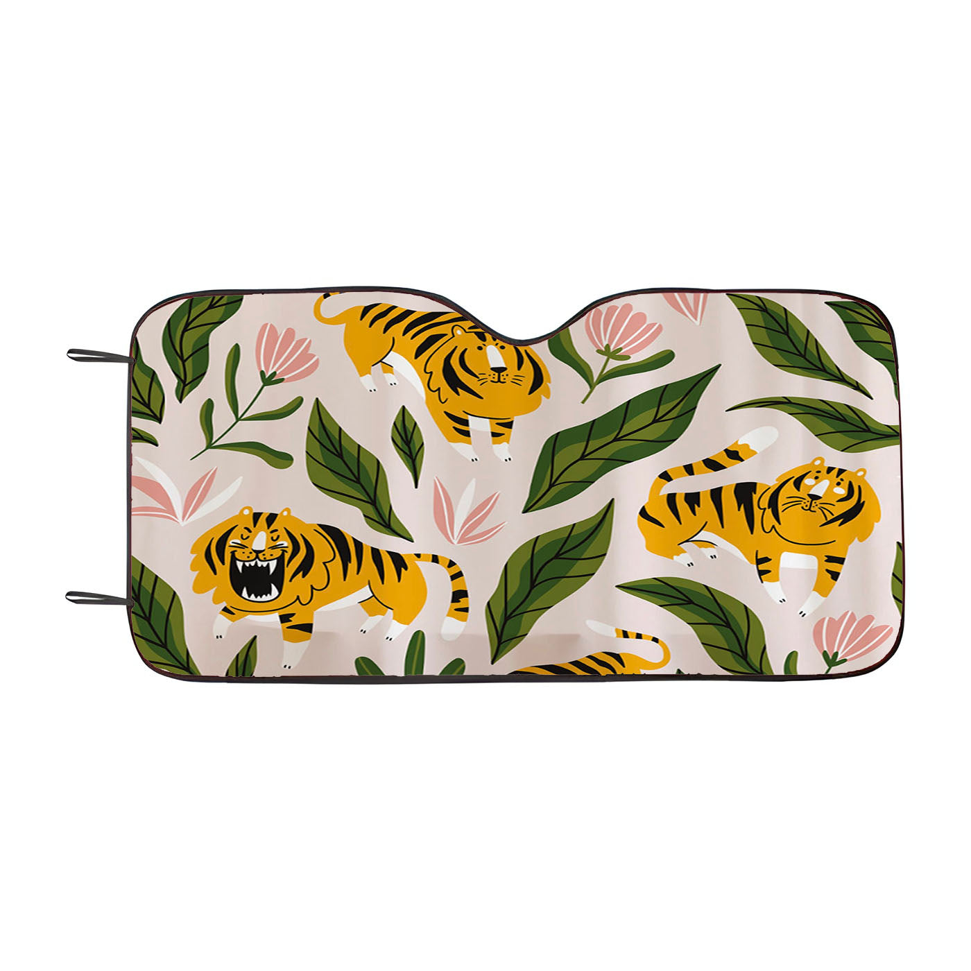 Cute Tiger Animal Car Windshield Sunshade