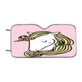 Cute Unicorn Car Windshield Sunshade