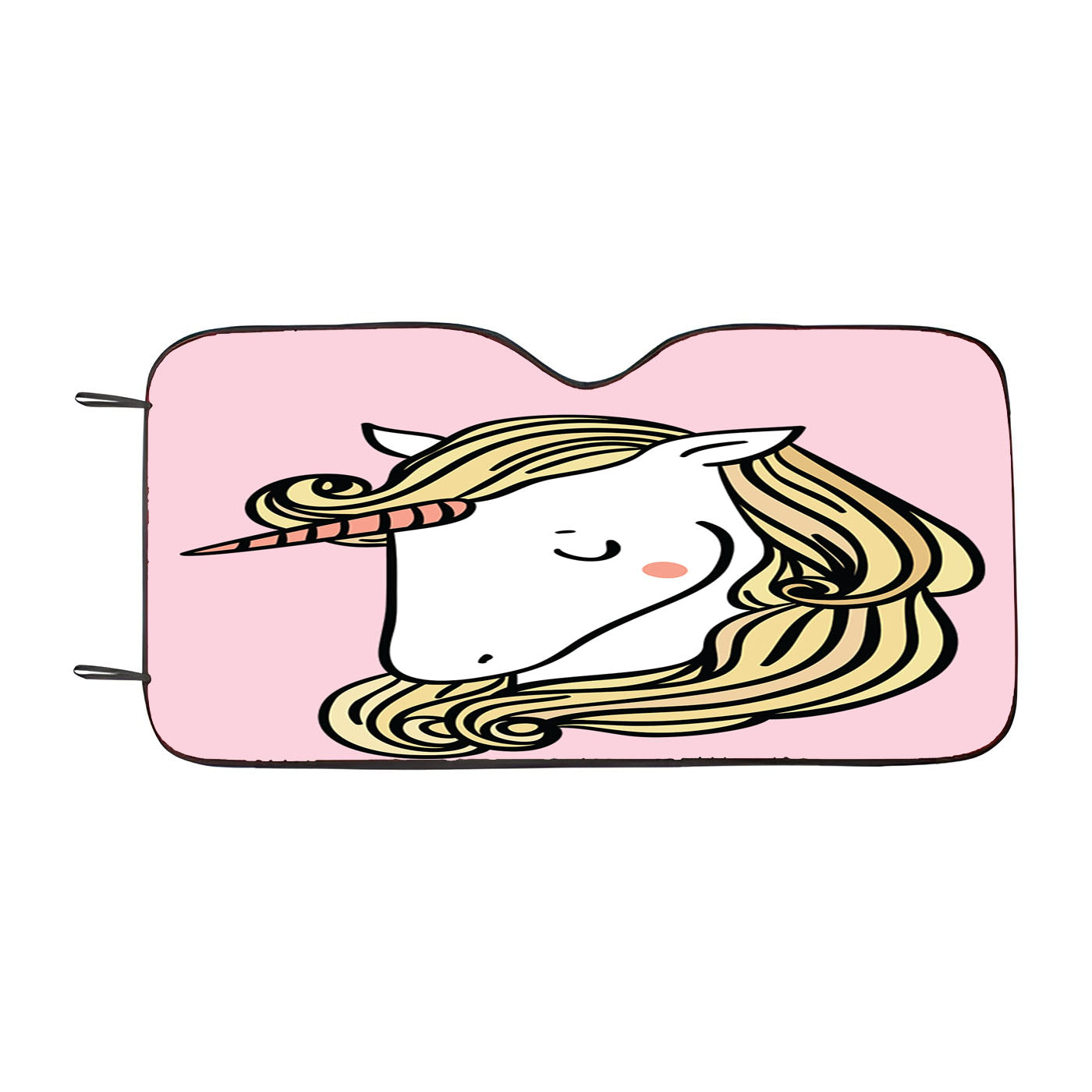 Cute Unicorn Car Windshield Sunshade