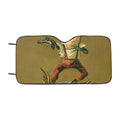 Danger Frog Car Windshield Sunshade