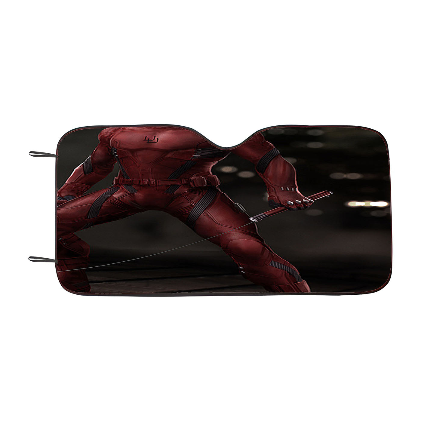Daredevil Costume Concept Car Windshield Sunshade