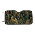Dark Forest Car Windshield Sunshade