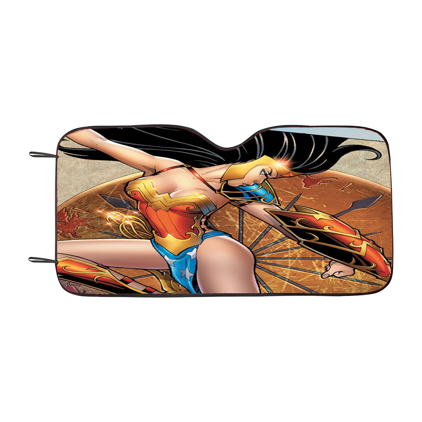 Dc Comics Wonder Woman Dc Superhero Girl Car Windshield Sunshade
