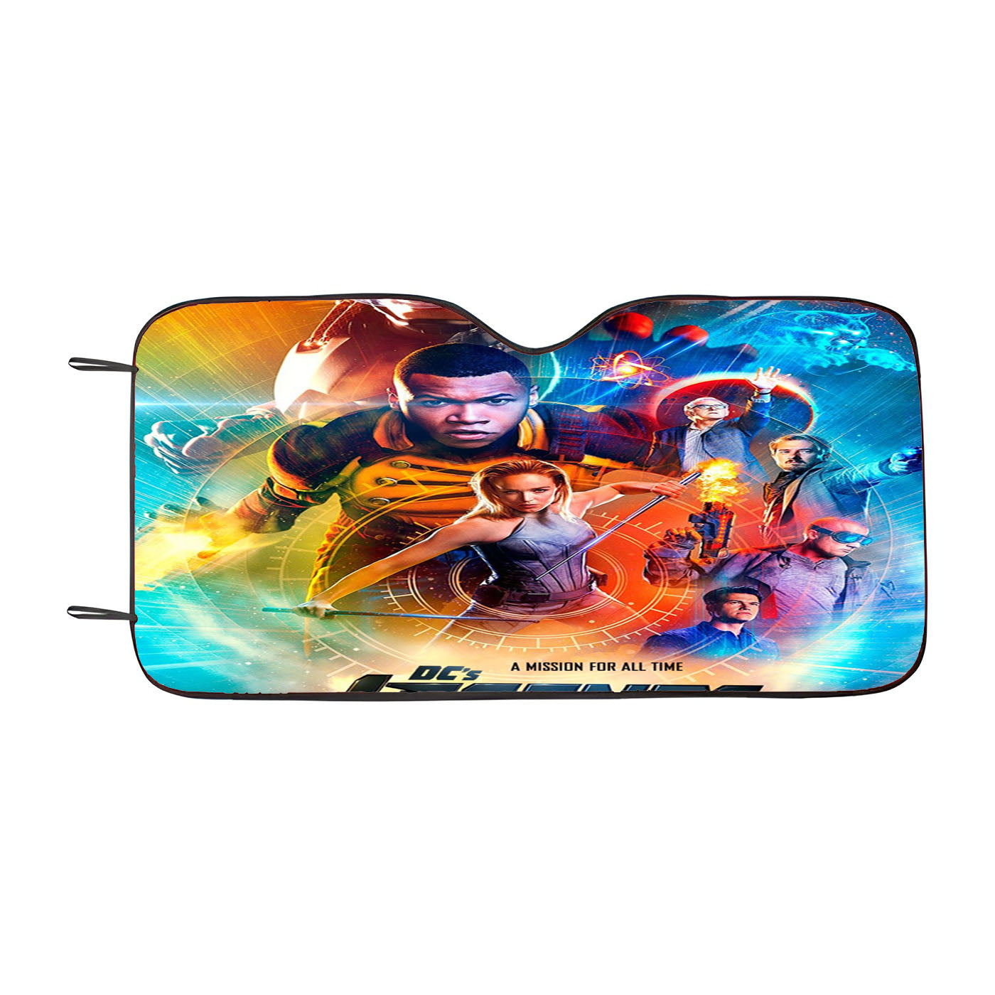 Dc Legends Of Tomorrow Poster 2 Car Windshield Sunshade