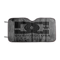 Dc Shoes Usa Logo Dark Wood Wallpaper Car Windshield Sunshade
