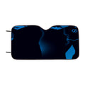 Dc Superheroes Dark Blue Vector Car Windshield Sunshade