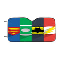 Dc Superheroes Group Car Windshield Sunshade
