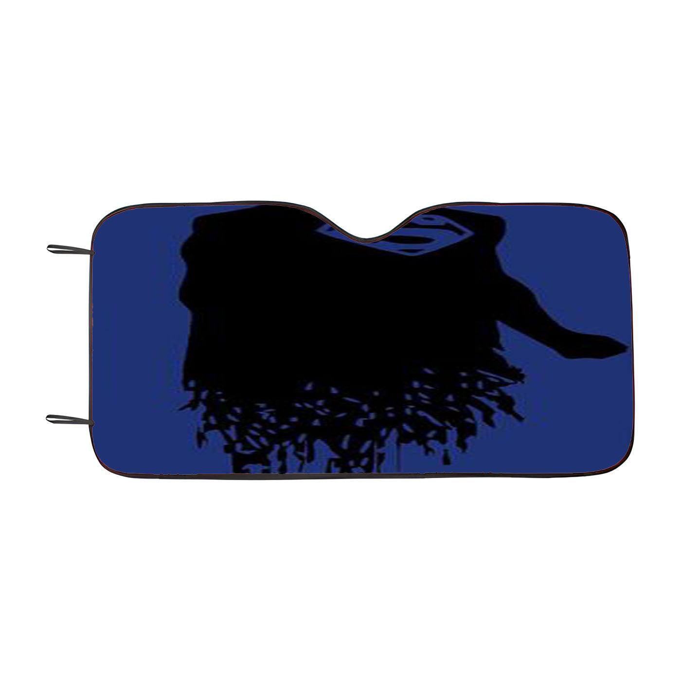 Dc Superheroes Superman Silhouette Car Windshield Sunshade