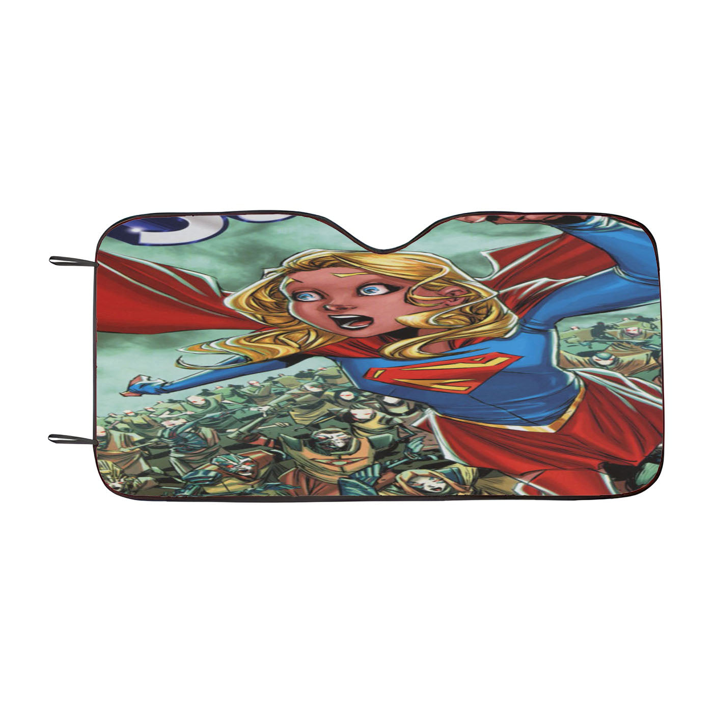 Dc Universe Rebirth Supergirl Super Hero Car Windshield Sunshade
