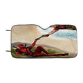 Deadpool 2 Art Car Windshield Sunshade
