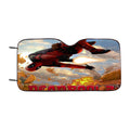Deadpool 2 Movie Poster Gold Car Windshield Sunshade