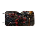 Deadpool Action Car Windshield Sunshade
