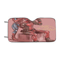 Deadpool And Spiderman Bhee Car Windshield Sunshade