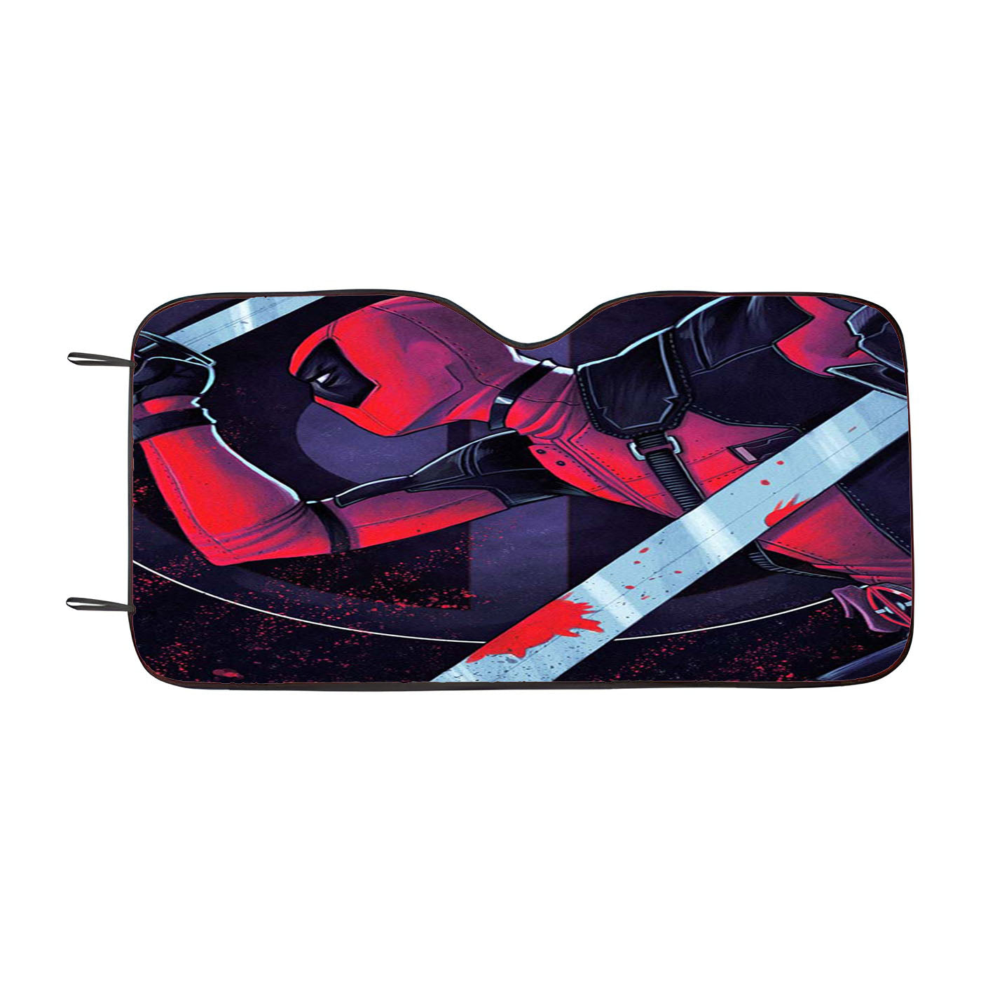 Deadpool Artwork Car Windshield Sunshade