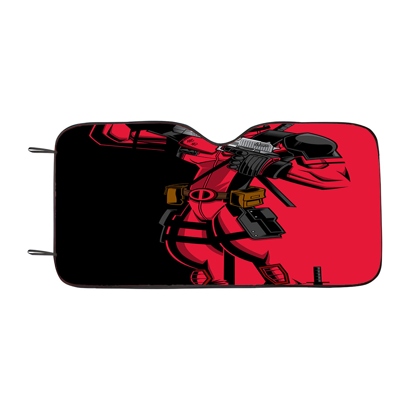 Deadpool Artwork 2 Car Windshield Sunshade