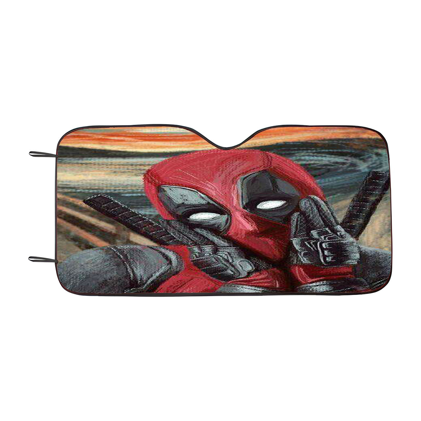 Deadpool Existence Is Pain Car Windshield Sunshade