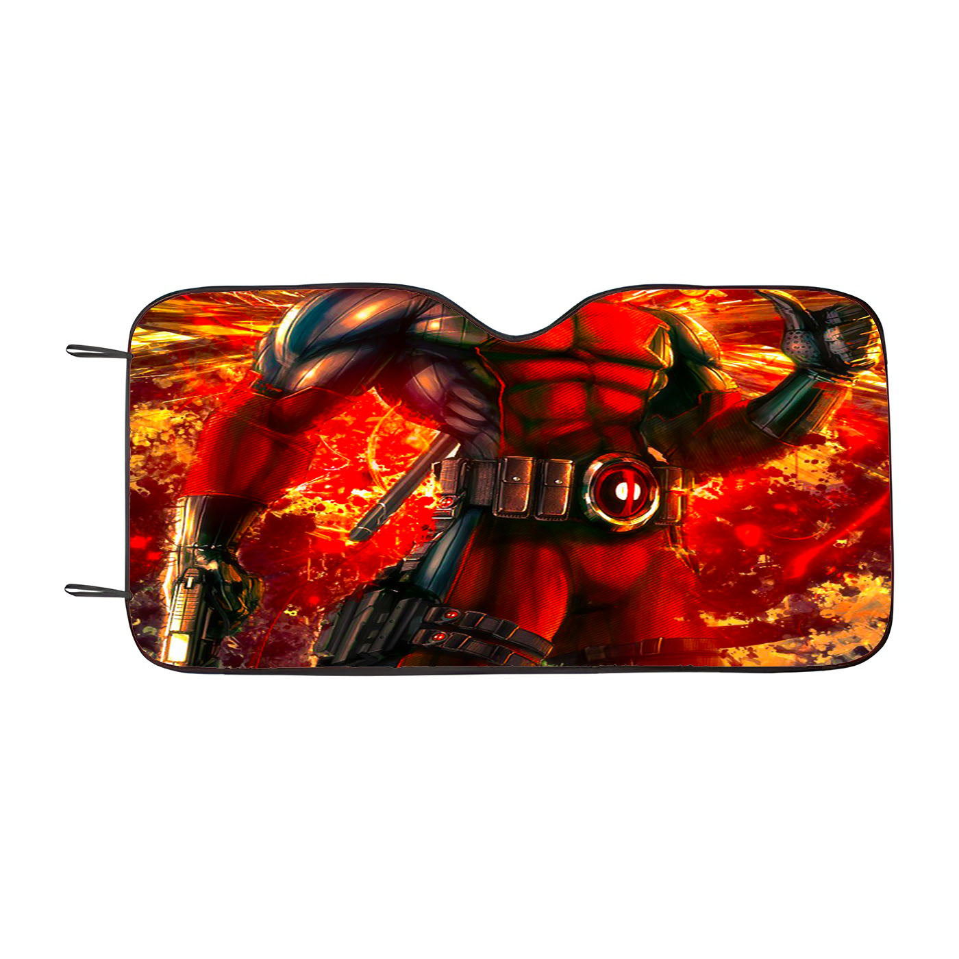 Deadpool Explode Car Windshield Sunshade