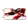Deadpool Flying On Iron Man Car Windshield Sunshade
