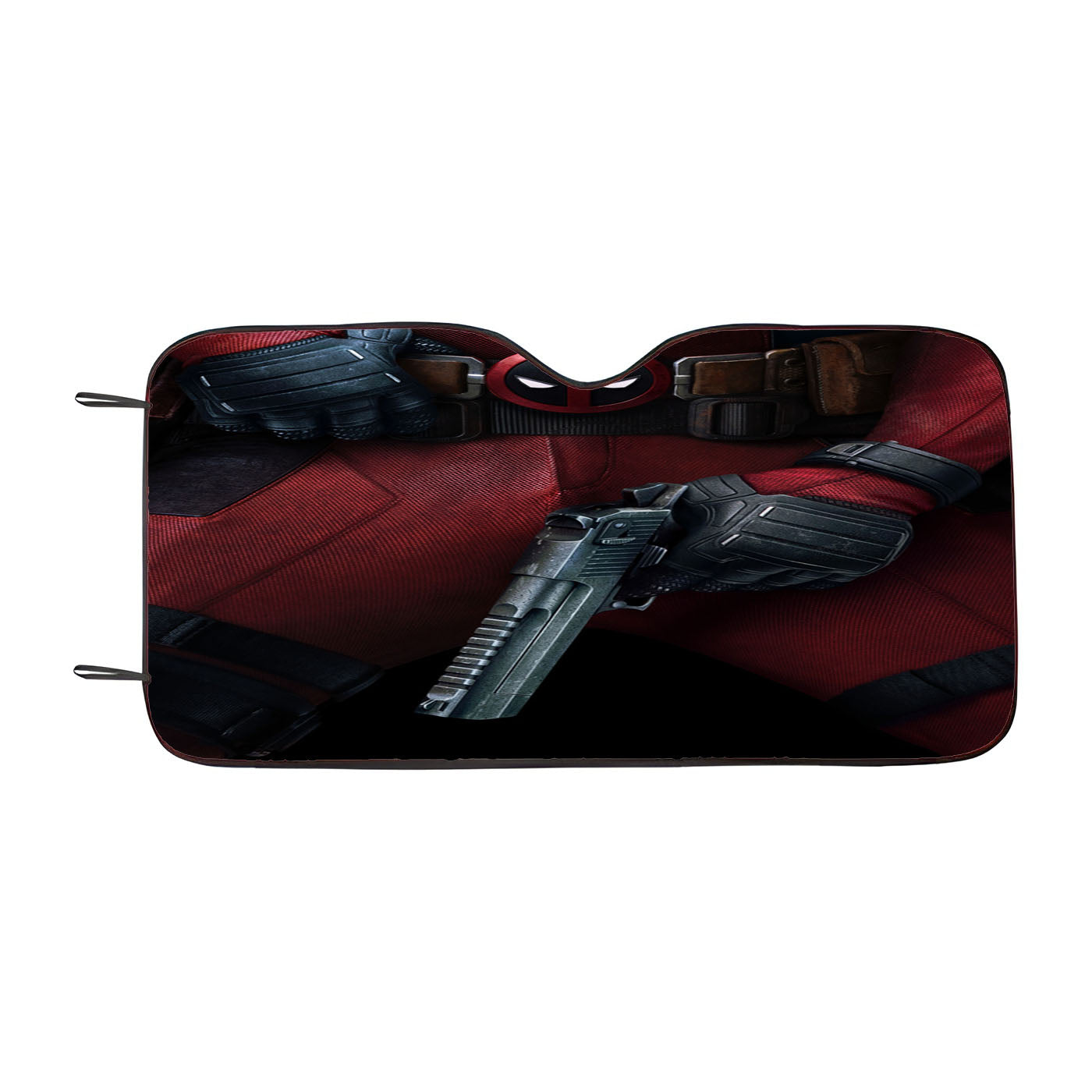 Deadpool Funny Car Windshield Sunshade