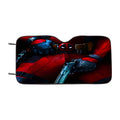Deadpool Gun Belt Car Windshield Sunshade