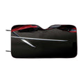 Deadpool In Shadow Car Windshield Sunshade