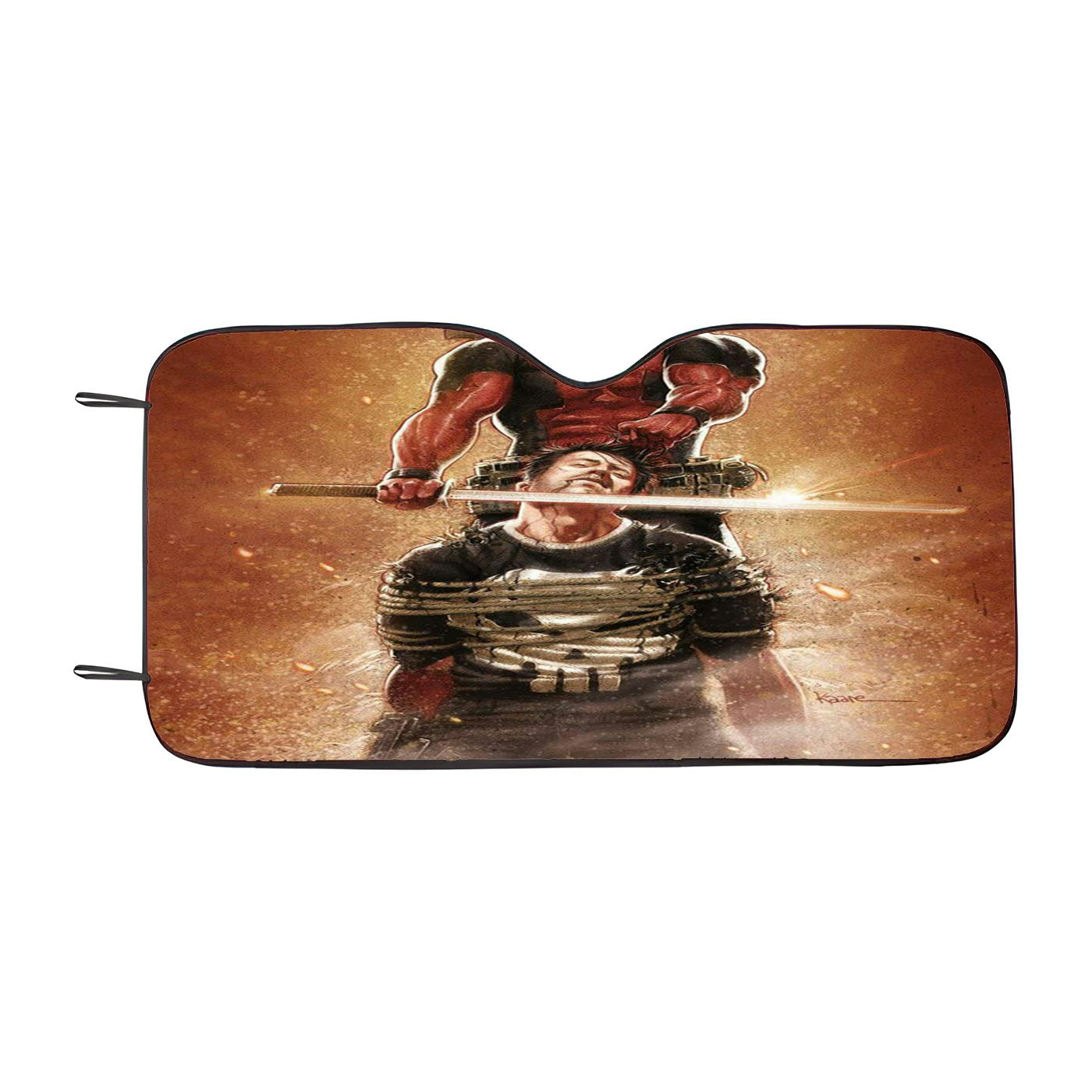 Deadpool Kill Car Windshield Sunshade