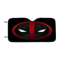 Deadpool Logo Black Car Windshield Sunshade