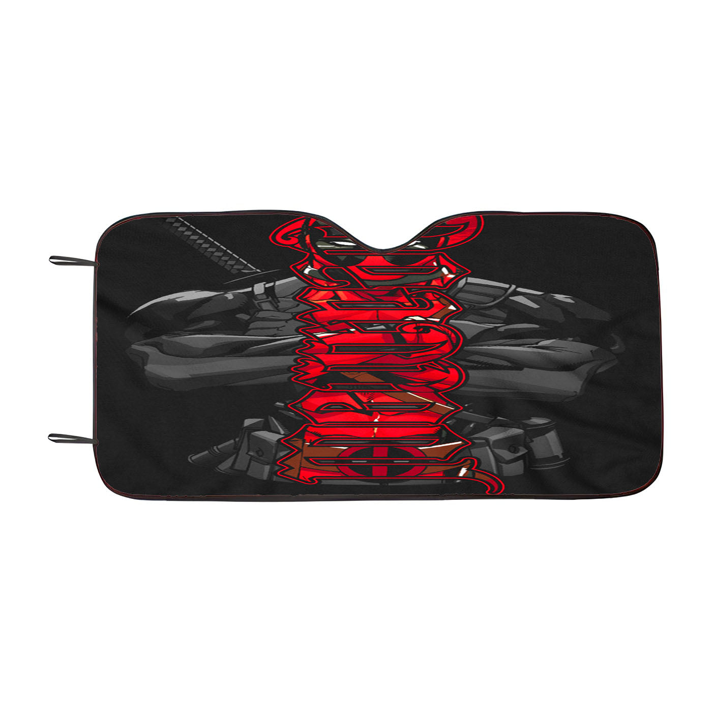 Deadpool Mercenary Car Windshield Sunshade