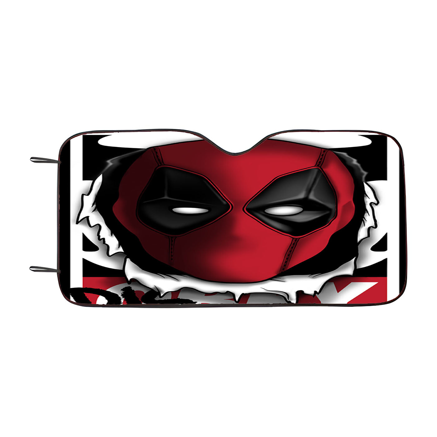 Deadpool Obey Car Windshield Sunshade