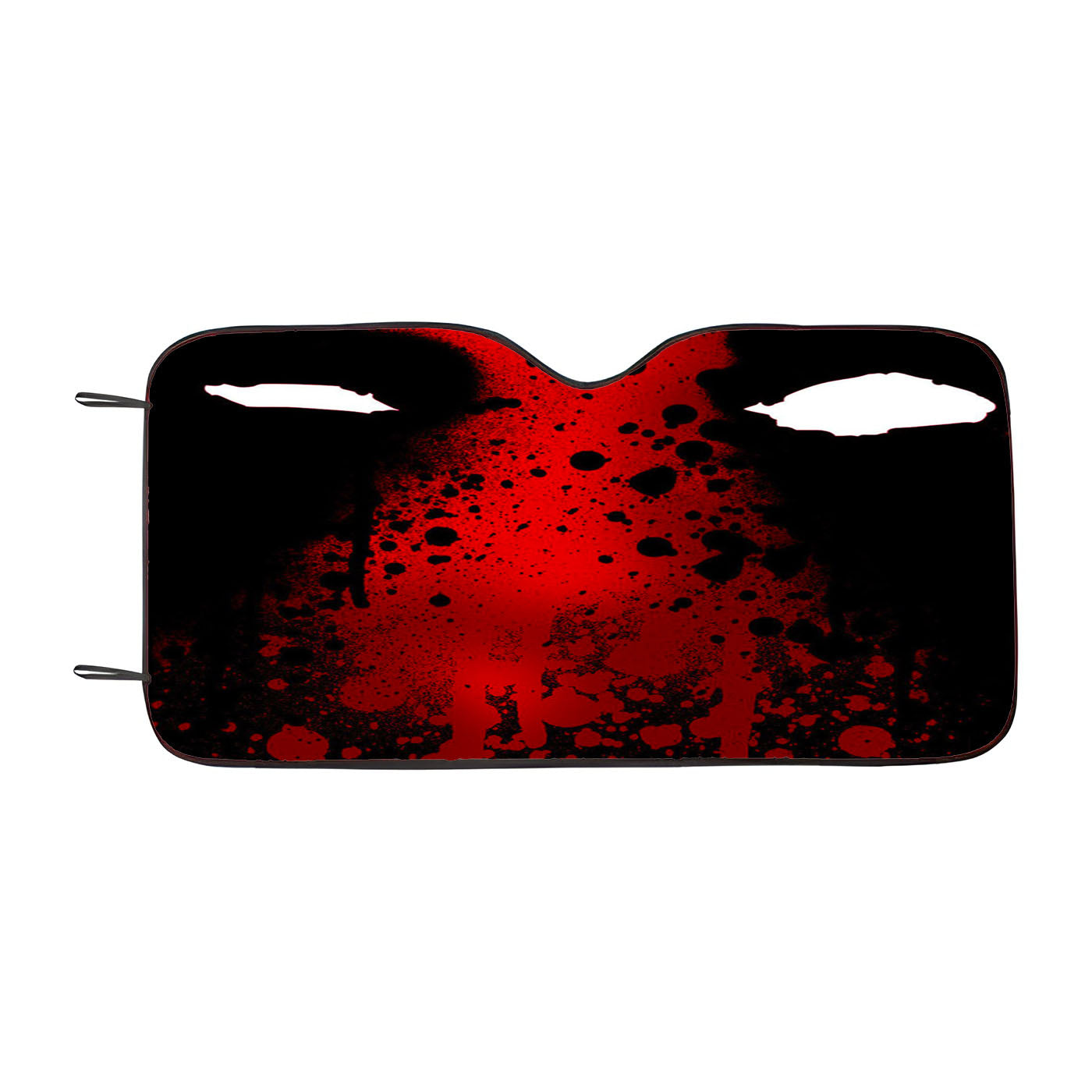 Deadpool Paint Mask Car Windshield Sunshade